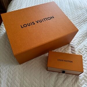 Louis Vuitton Authentic Storage Gift Empty Box, Lot of 2